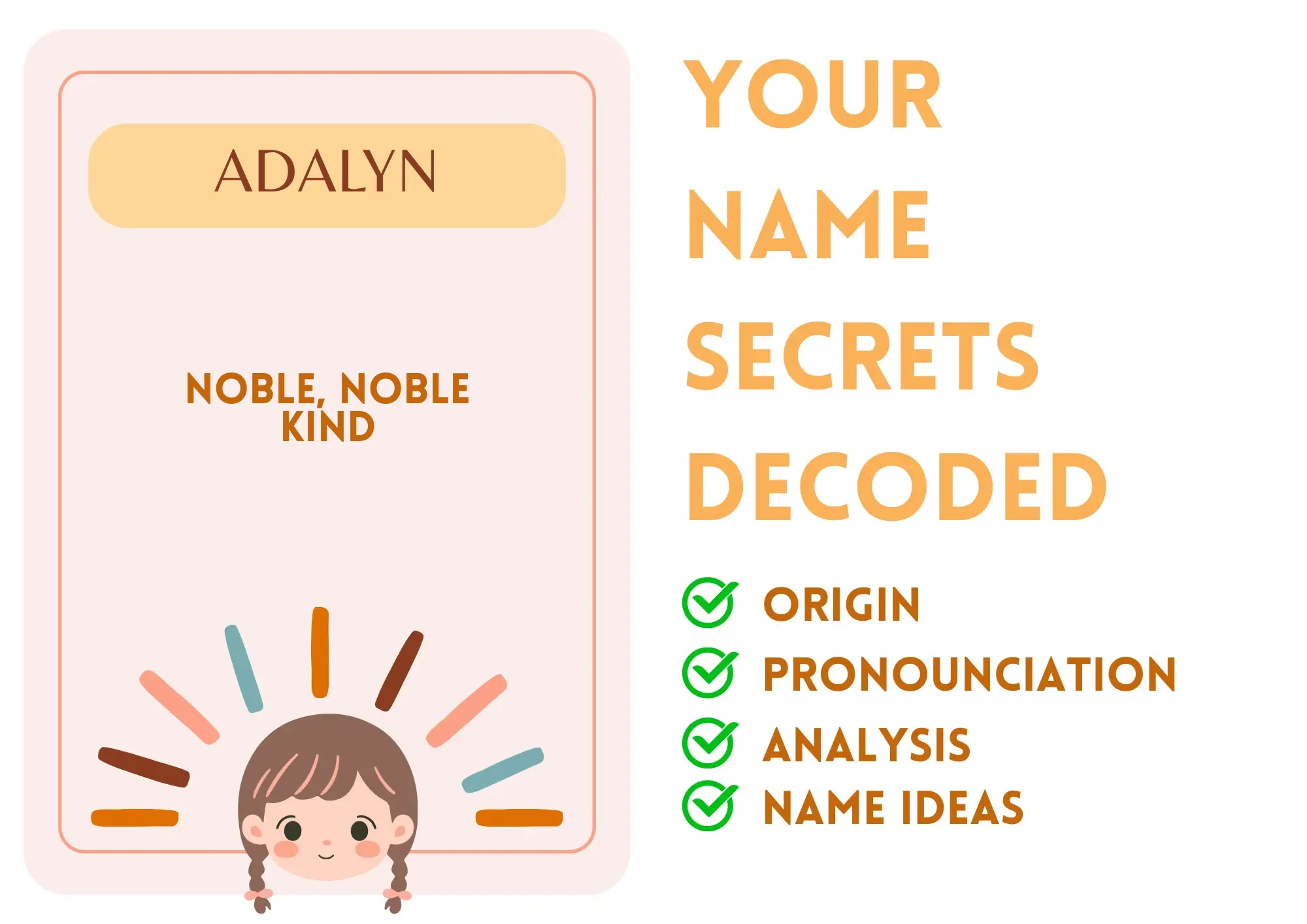 Adalyn - Christian Girl Name Meaning and Pronunciation