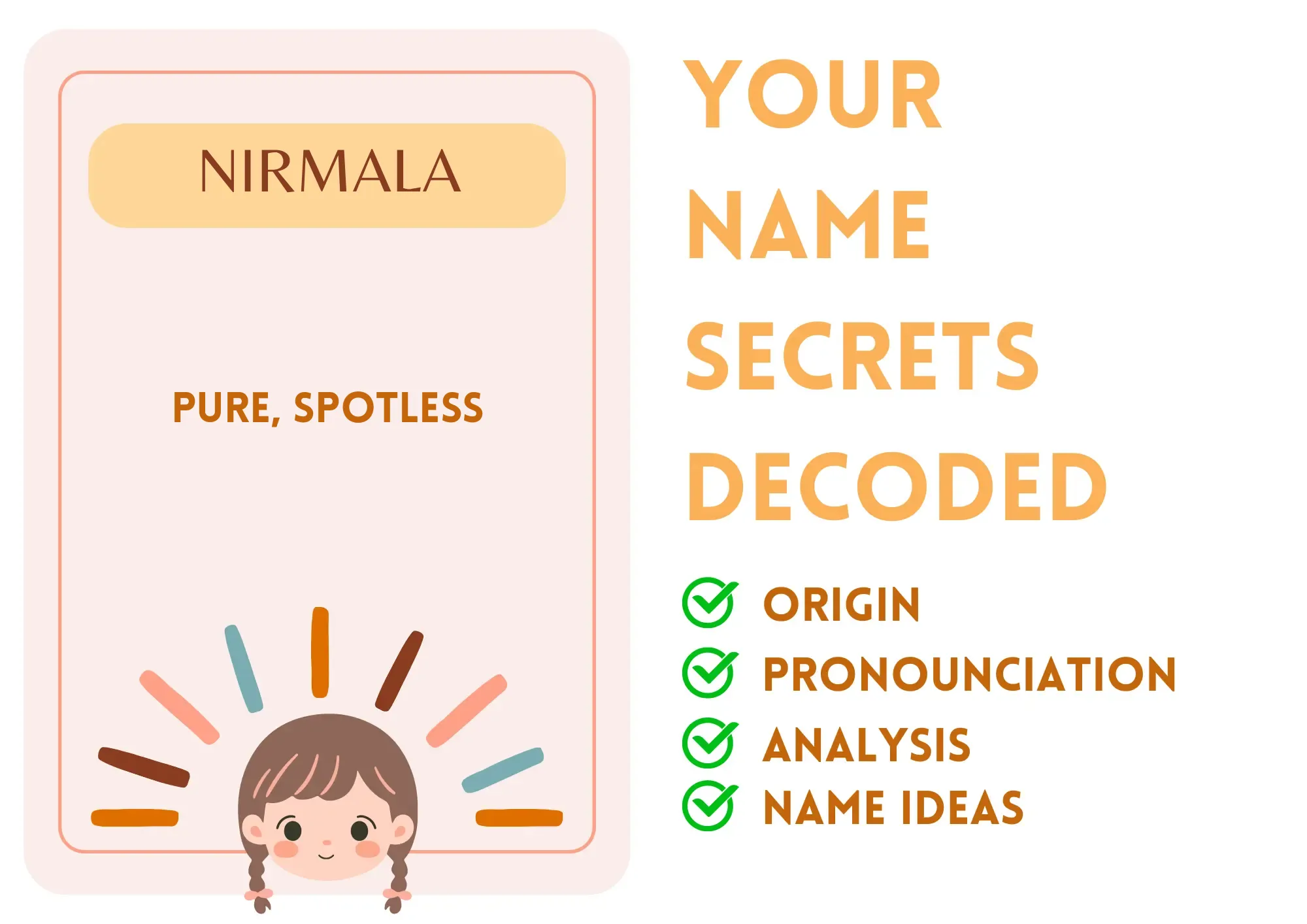 Nirmala - Hindu Girl Name Meaning and Pronunciation