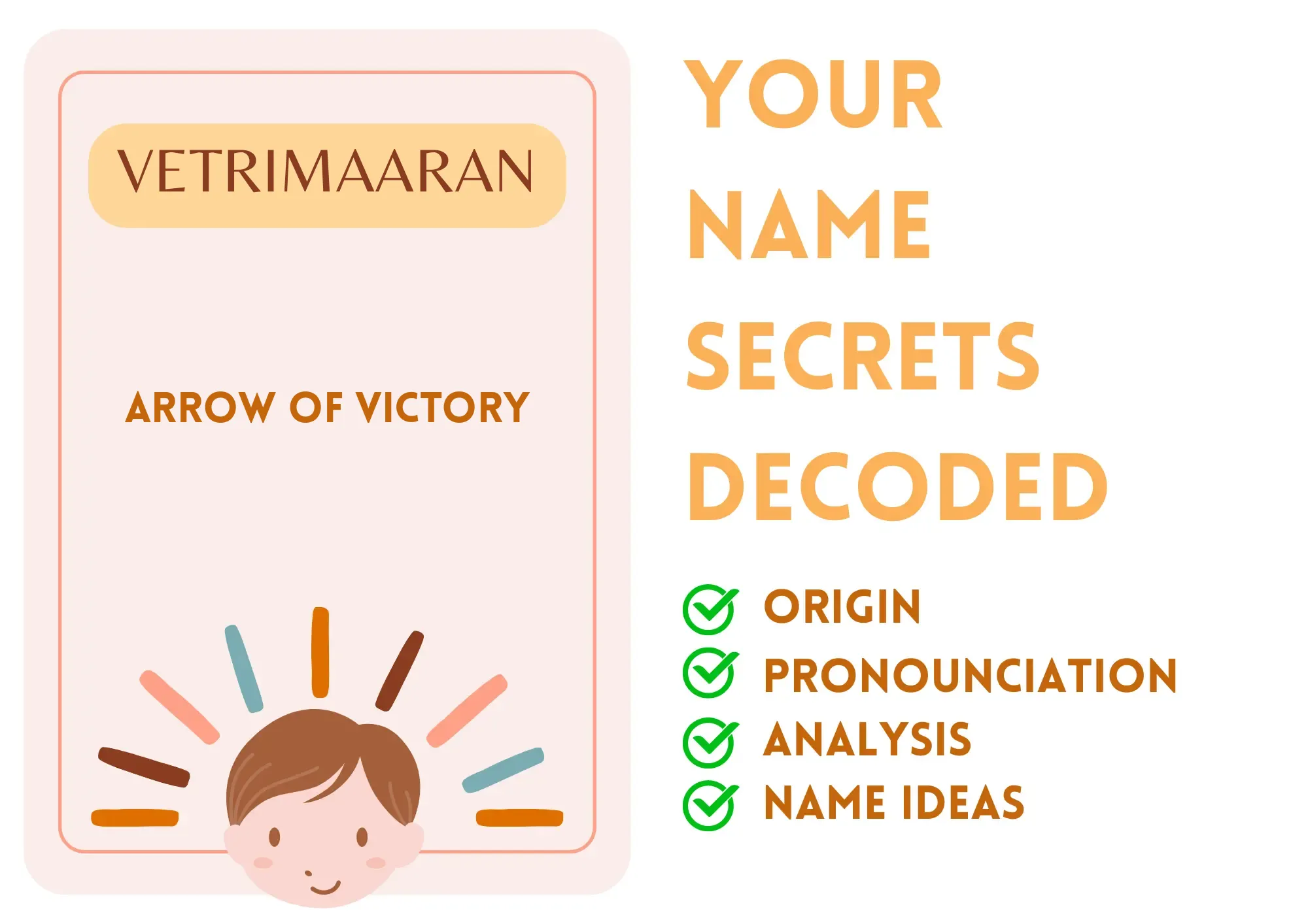 vetrimaran name meaning in tamil