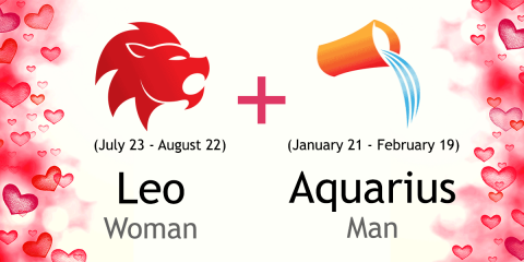 Leo Woman Aquarius Man 480x240 